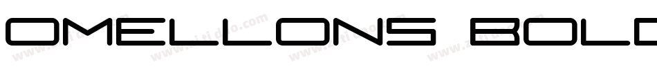 Omellons Bold字体转换
